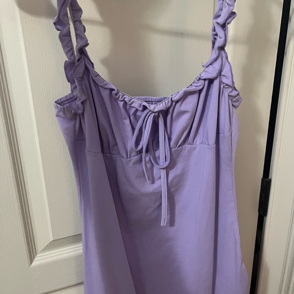 Purple dress